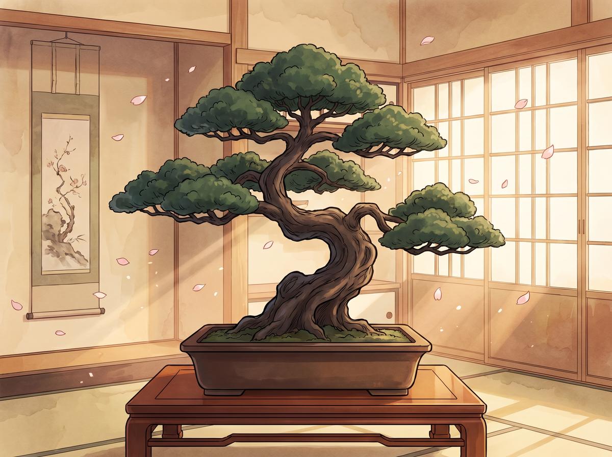 每日大赛植物视频-盆景艺术视频演示