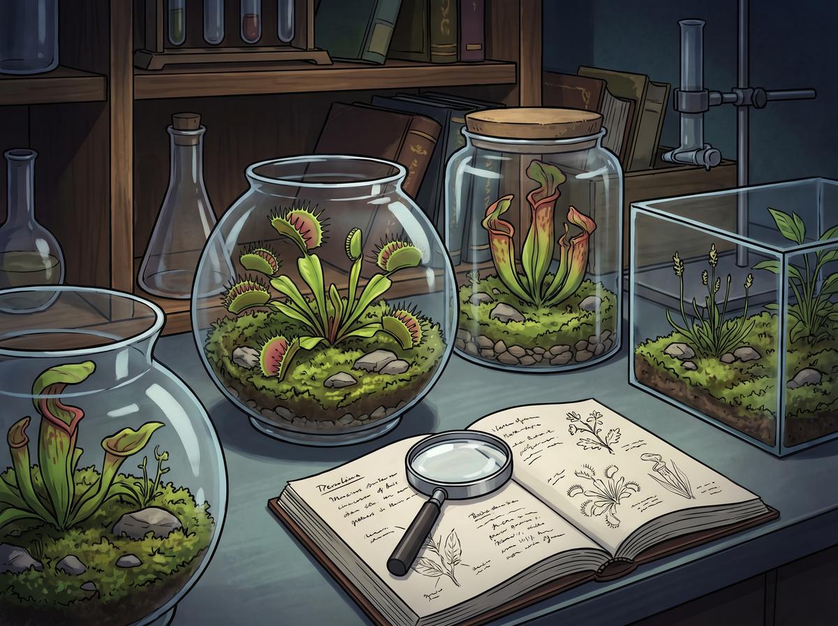 每日大赛植物视频-食虫植物视频
